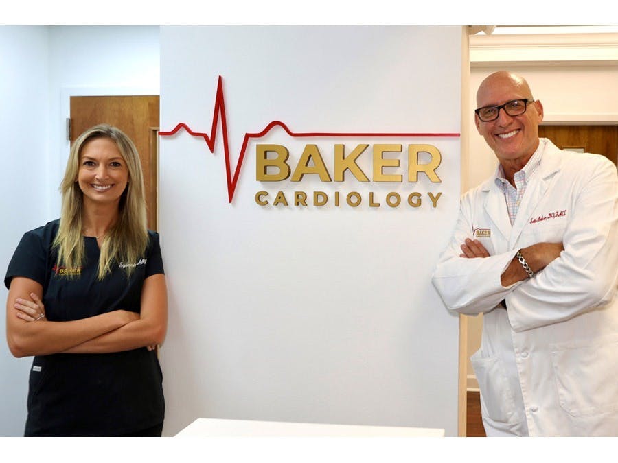Dr Baker and Sydney Banack, APRN